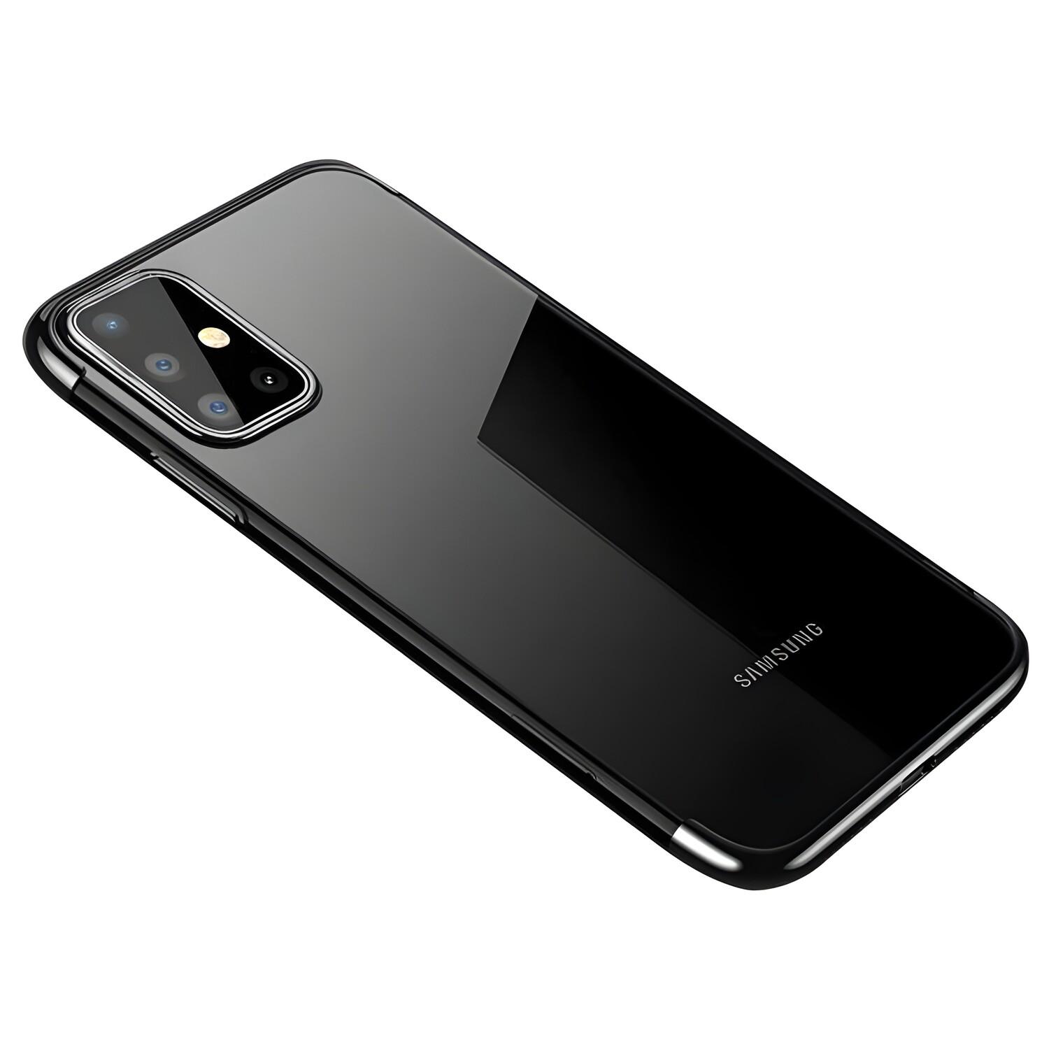 Custodia Clear Color con bordo colorato per Samsung Galaxy A52 5G/Galaxy A52 4G/Galaxy A52s 5G/Galaxy A53 5G - Juoda