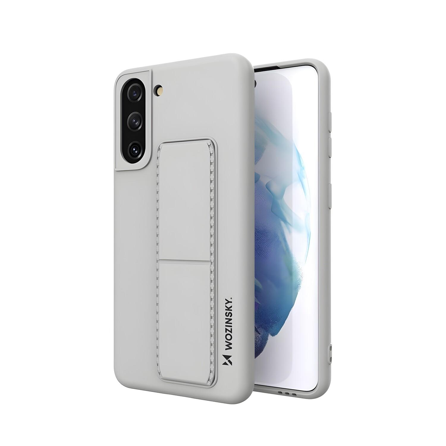 Custodia Wozinsky Kickstand per Samsung Galaxy S21 Plus 5G - Pilka