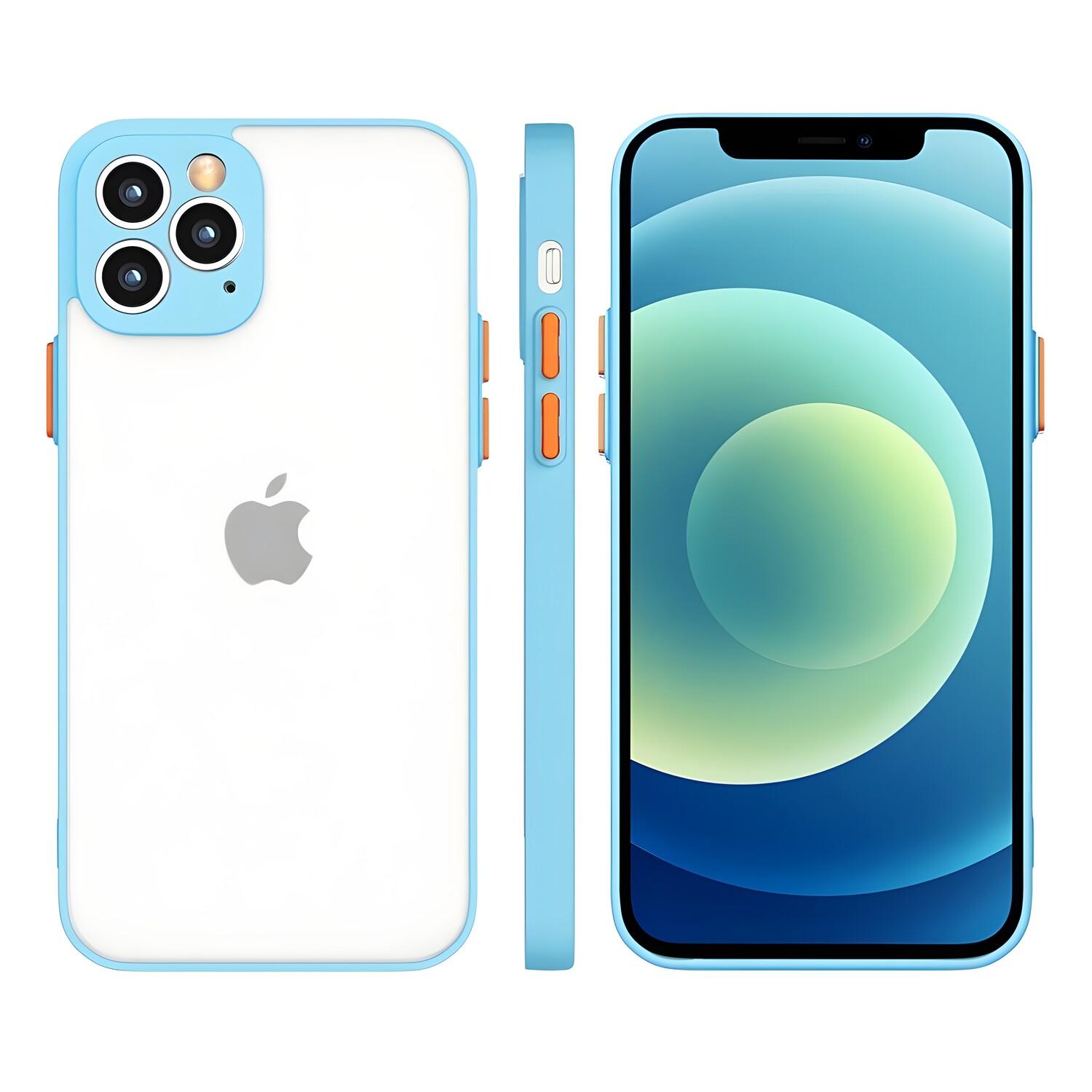 Cover Flessibile in Silicone Milky Case per Samsung Galaxy A32 4G - Mėlyna