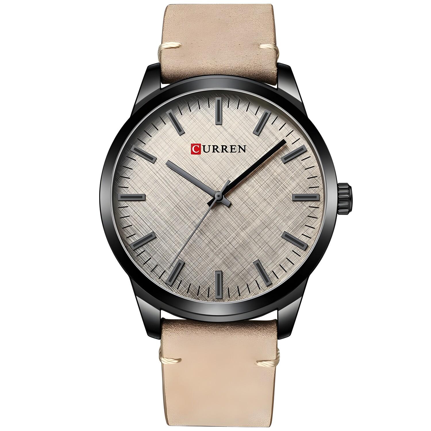 Orologio CURREN Dario - Marrone Chiaro