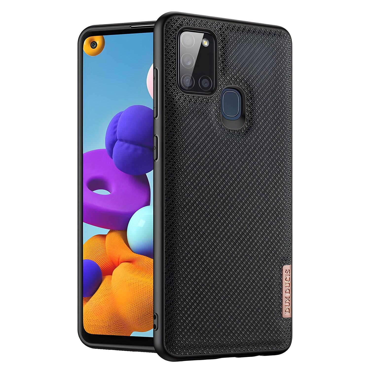 Custodia DUX DUCIS FINO series per Samsung Galaxy A21s - Juoda