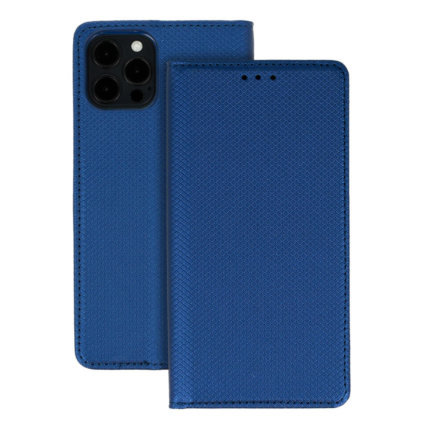 Custodia Magnetica Elegante per Samsung Galaxy A32 5G - Tamsiai mėlyna