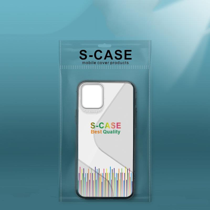 Custodia S-Case TPU per Apple iPhone 12 Mini - Trasparente