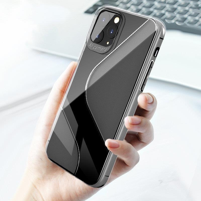 Custodia S-Case TPU per Apple iPhone 12 Mini - Trasparente