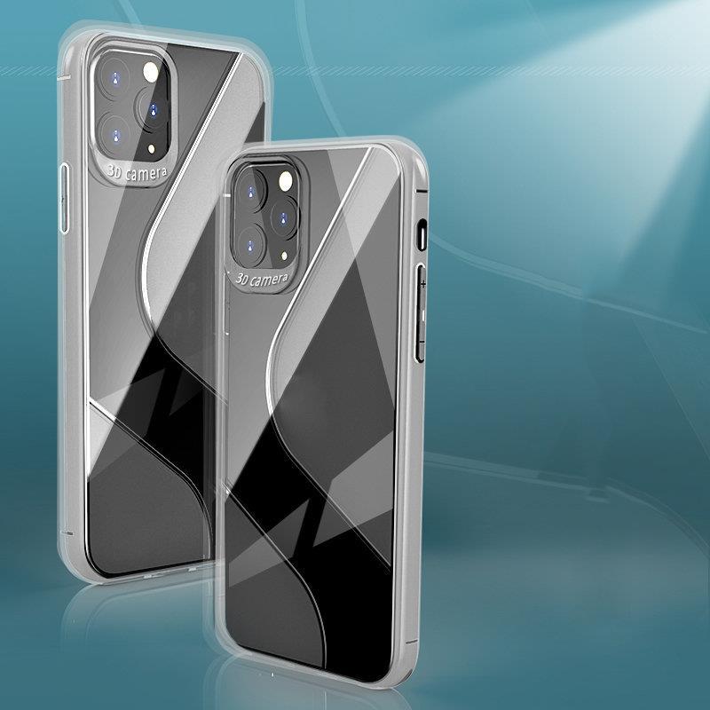 Custodia S-Case TPU per Apple iPhone 12 Mini - Trasparente