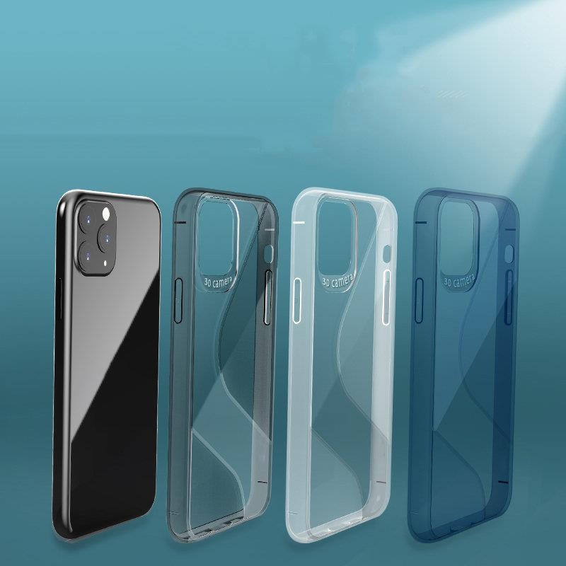 Custodia S-Case TPU per Apple iPhone 12 Mini - Trasparente