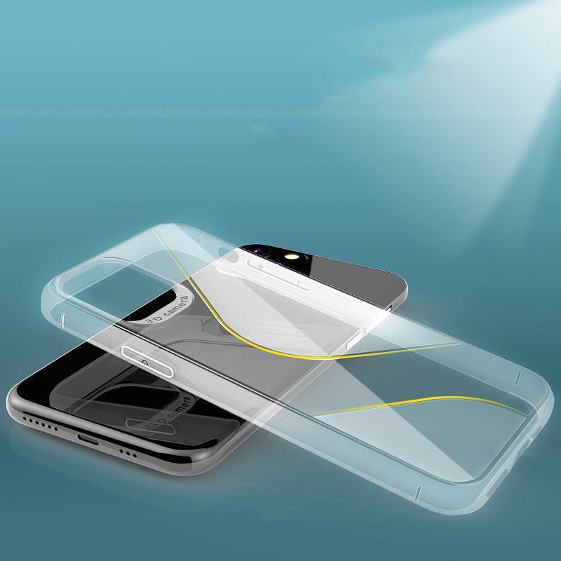 Custodia S-Case TPU per Apple iPhone 12 Mini - Trasparente