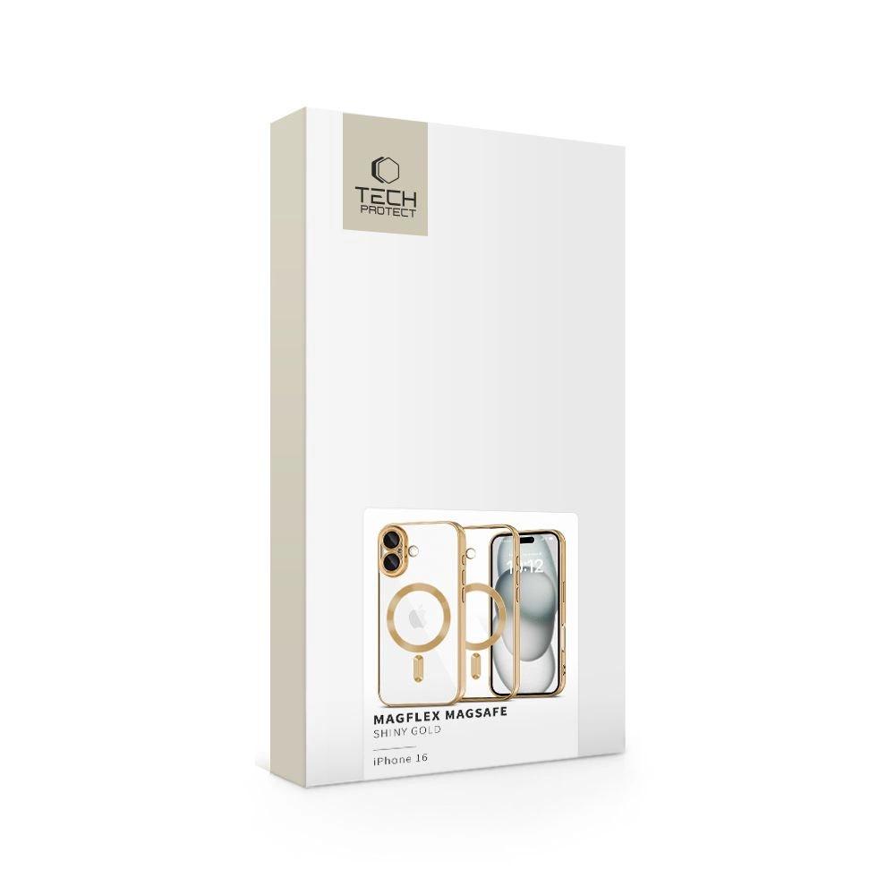 Tech-Protect MagFlex MagSafe cover per iPhone 16 – Oro