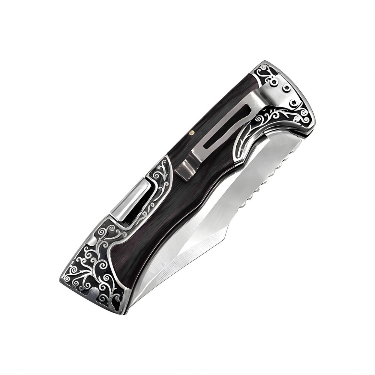 Coltello pieghevole da esterno CO-18062 - Marrone