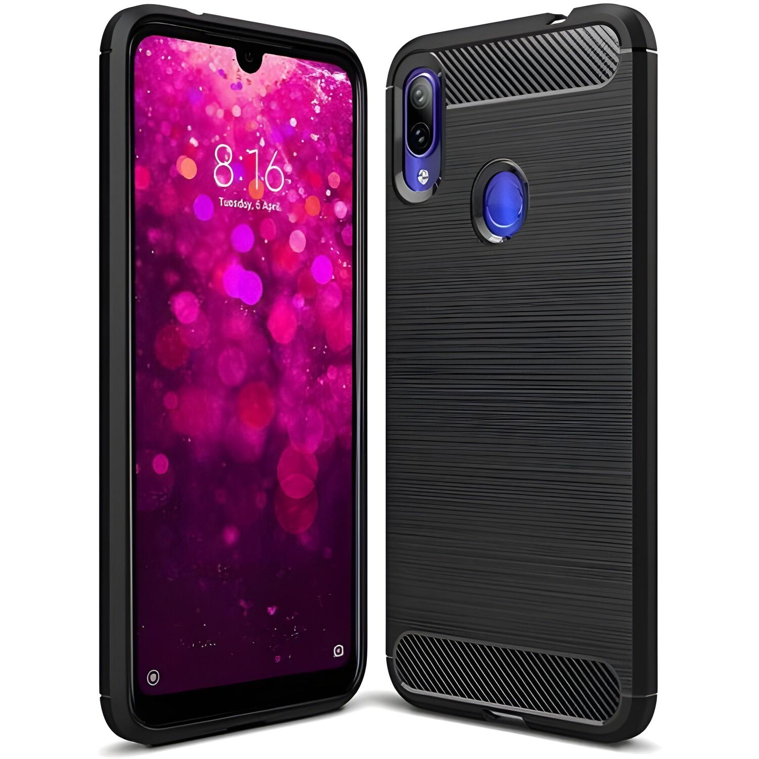 Custodia Carbon Shield TPU per Xiaomi Redmi Y3 - Juoda