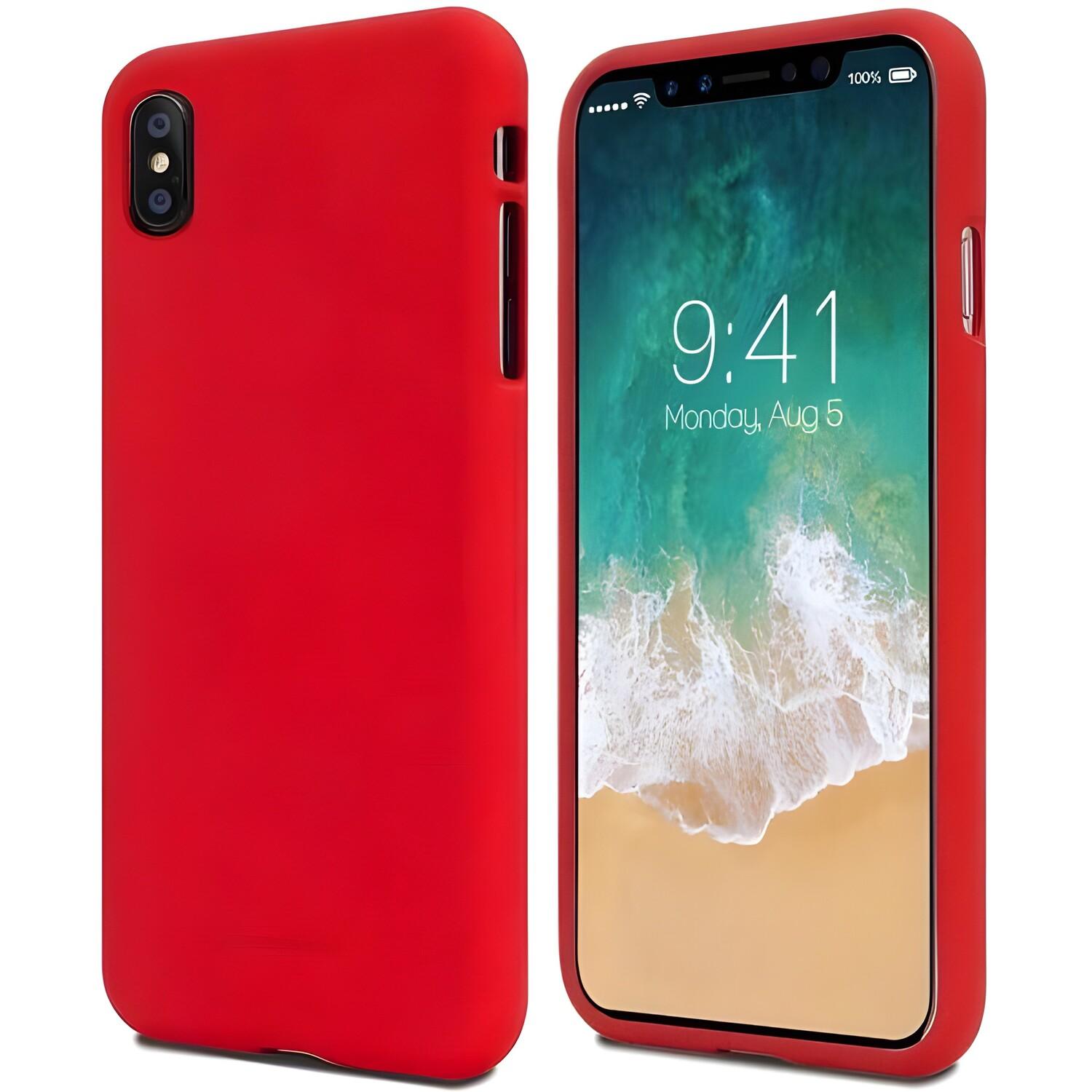 Cover Mercury Soft Feeling per Huawei P Smart 2020 - Raudona