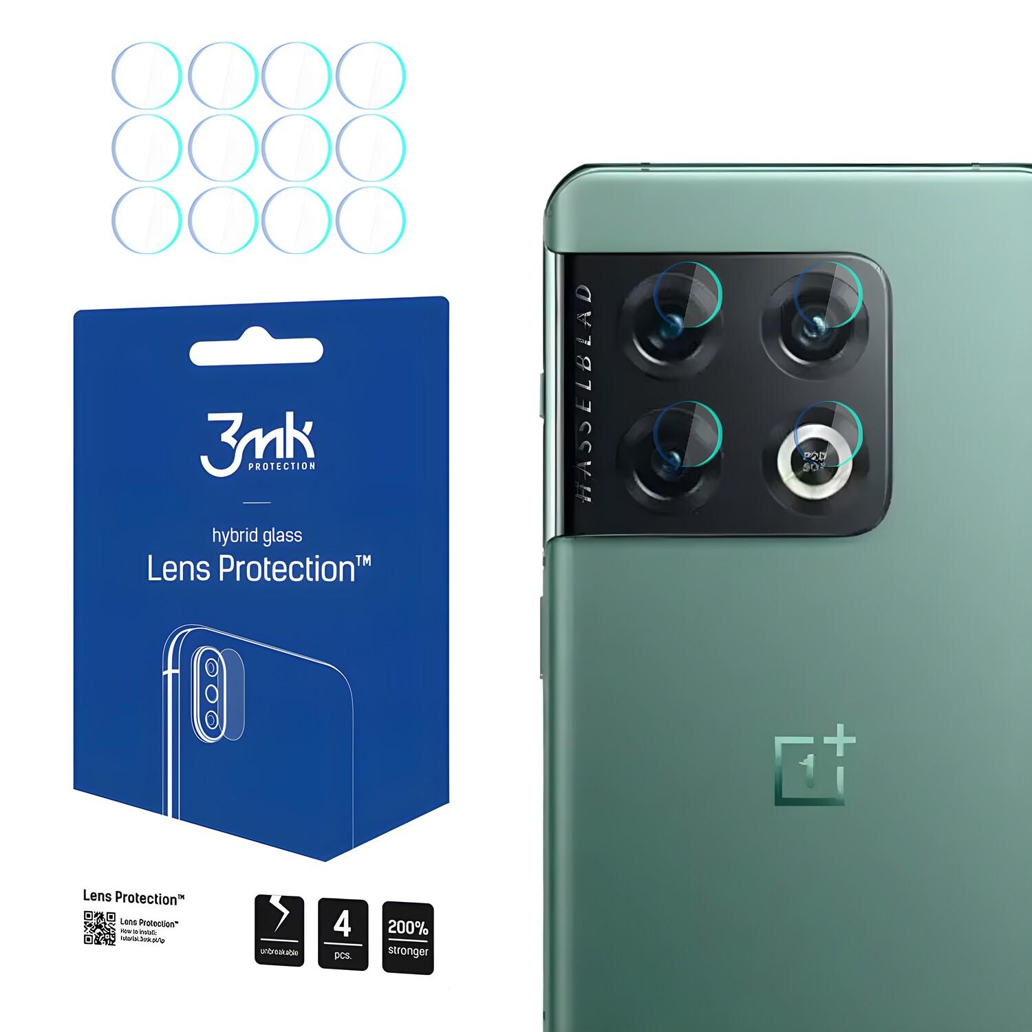 4x Vetro per la fotocamera 3mk per OnePlus 10 Pro - Permatoma