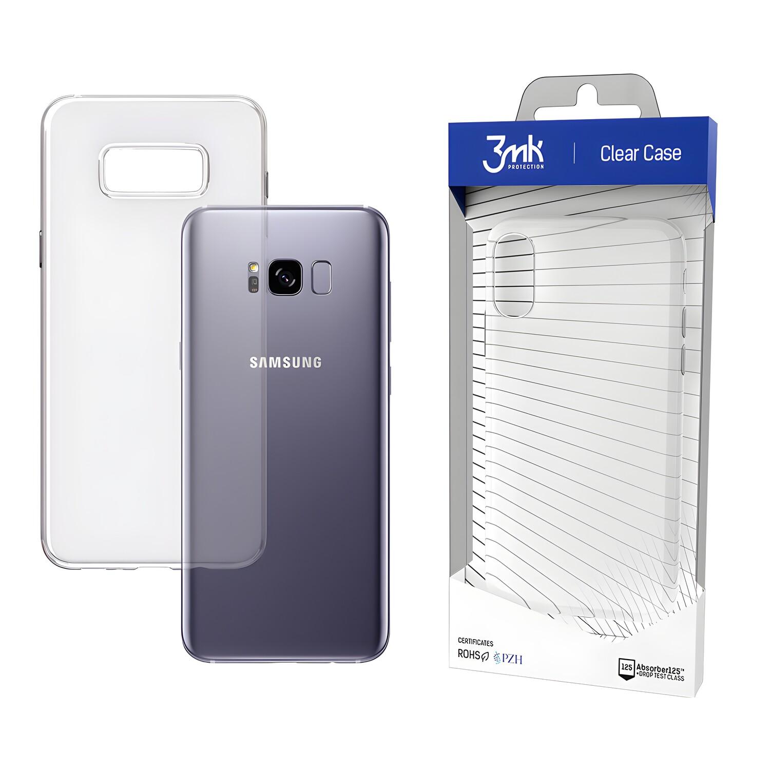 3mk Clear Case custodia per Samsung Galaxy S8 Plus - Permatoma