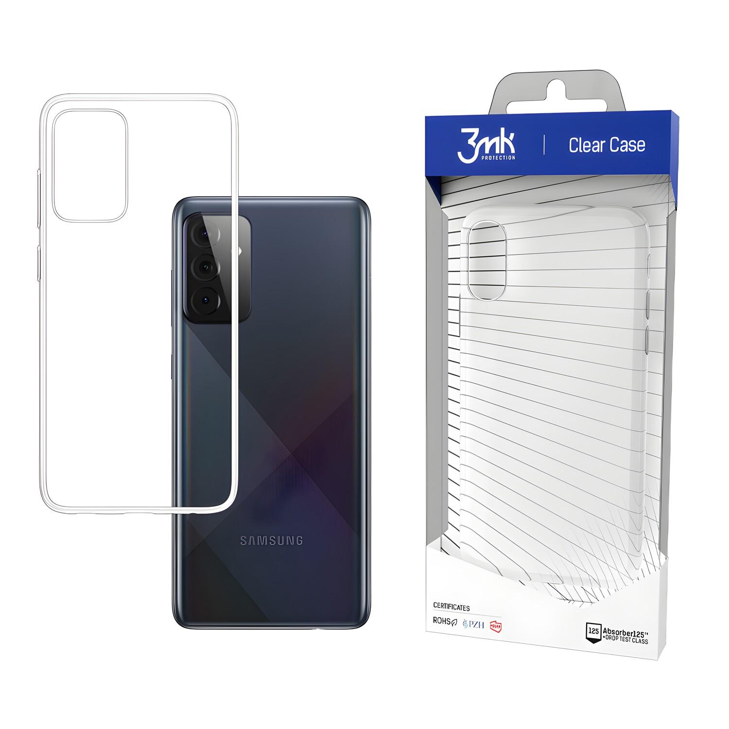 3mk Clear Case custodia per -1 Galaxy A72 5G - Permatoma