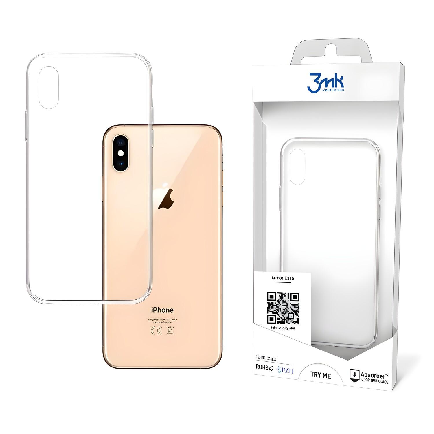 3mk Clear Case custodia per Apple iPhone XS Max - Permatoma
