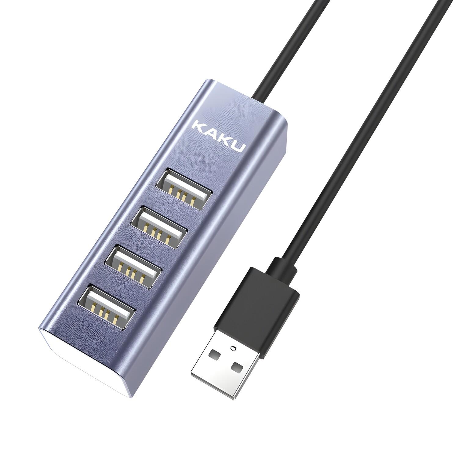 Adattatore Kaku HUB KSC - 383 Yilian USB su 4x usb - Grigio