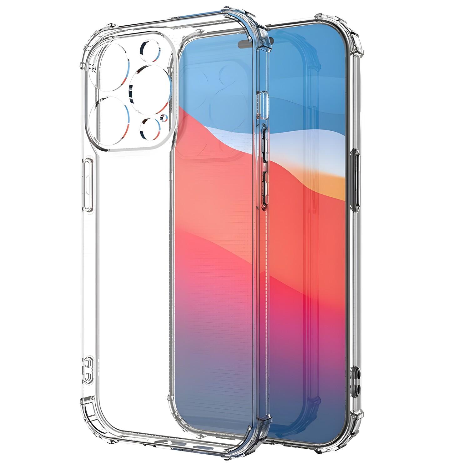 Custodia in silicone con angoli rinforzati per Apple iPhone 14 Plus - Permatoma