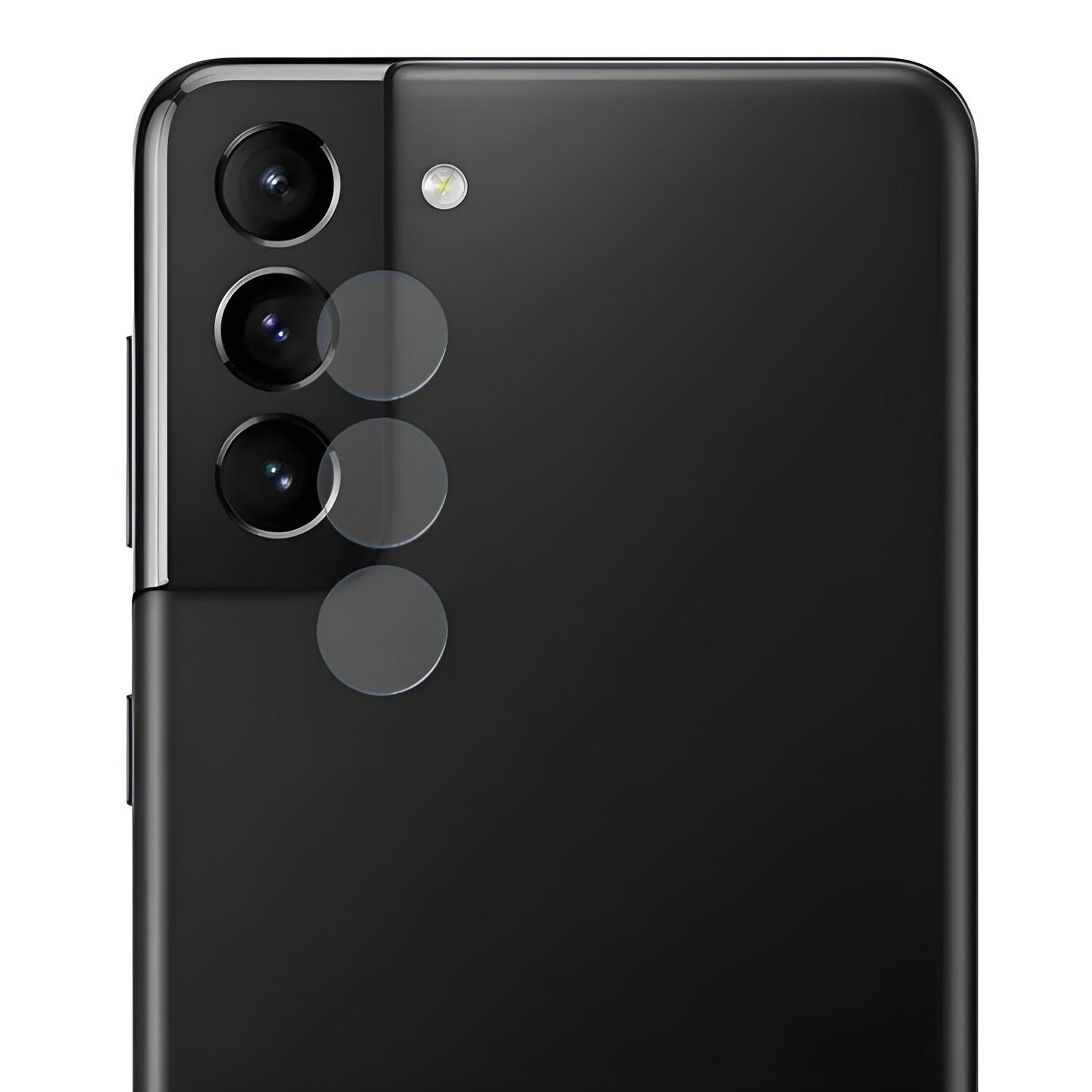 Vetro protettivo per fotocamera 9H per Samsung Galaxy S21 Plus - Trasparente