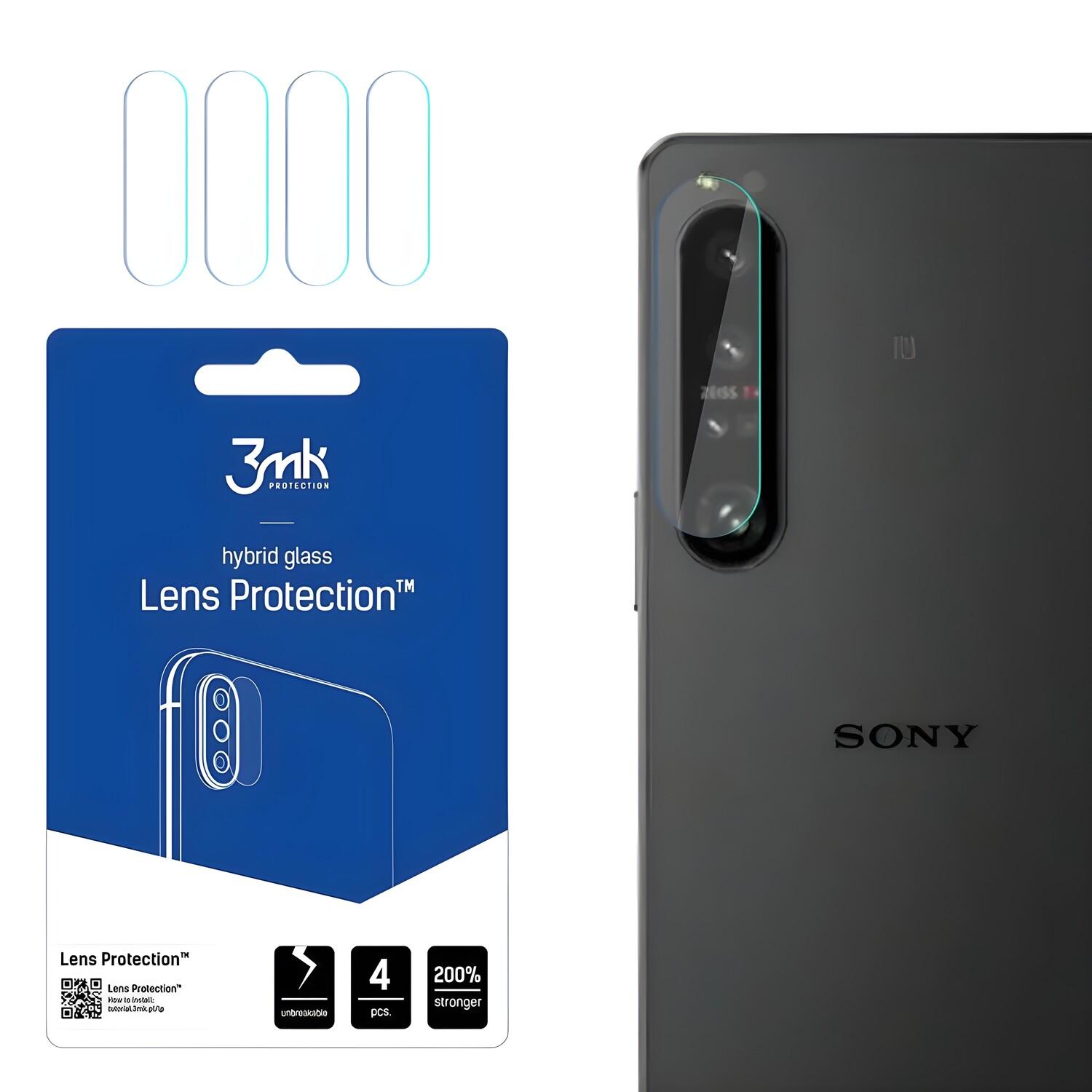 4x Vetro per la fotocamera 3mk per Sony Xperia 1 IV - Permatoma
