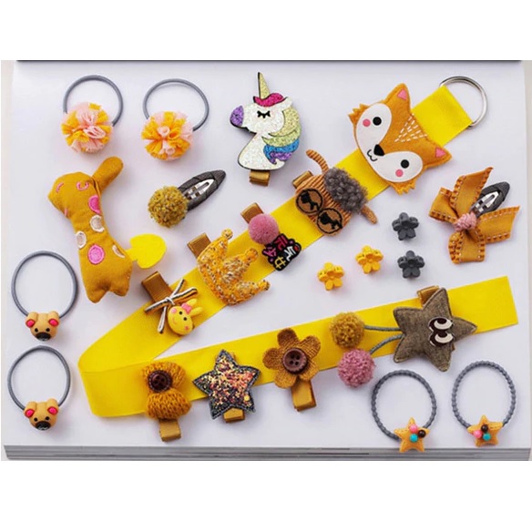 Accessori per capelli nella valigetta Víla - TipoD