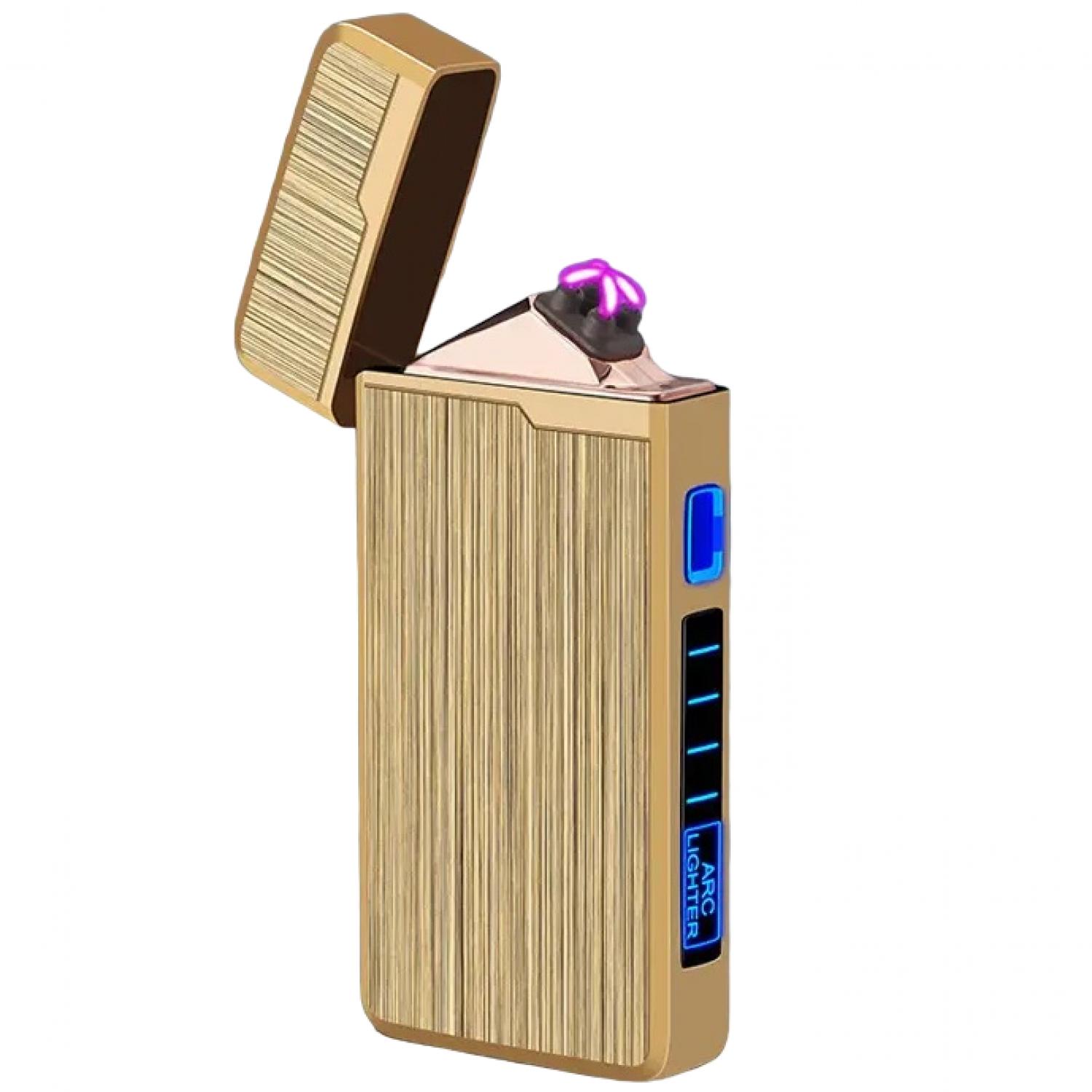 Accendino elettrico con ricarica USB - Oro