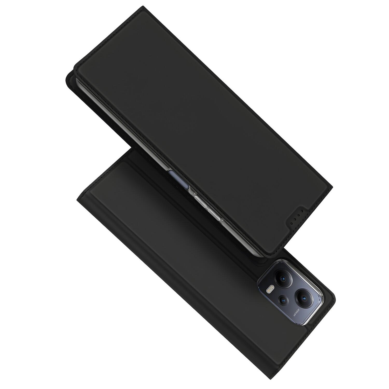 Custodia a libro DUX DUCIS Skin Pro per Xiaomi Redmi Note 12 Pro+ - Juoda