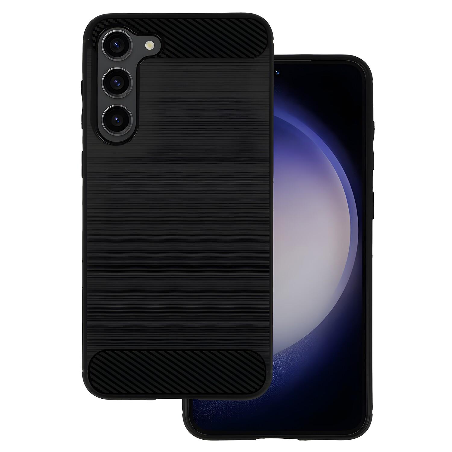 Custodia Carbon Shield TPU per Samsung Galaxy S23 Plus - Juoda