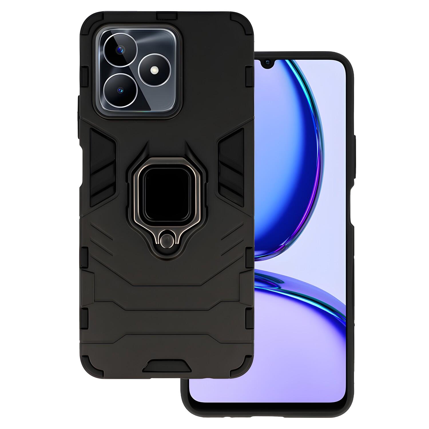 Custodia Ring Armor resistente per Realme C53 - Juoda