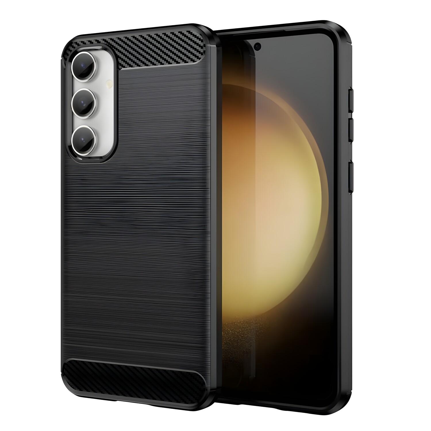 Custodia Carbon Shield TPU per Samsung Galaxy S23 FE - Juoda