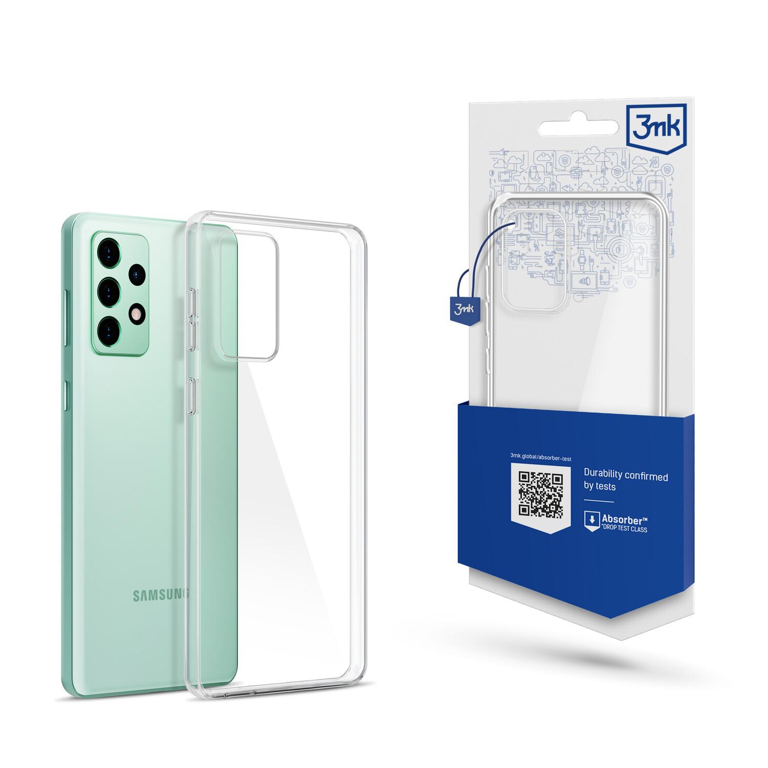 3mk Clear Case custodia per Samsung Galaxy A73 - Permatoma
