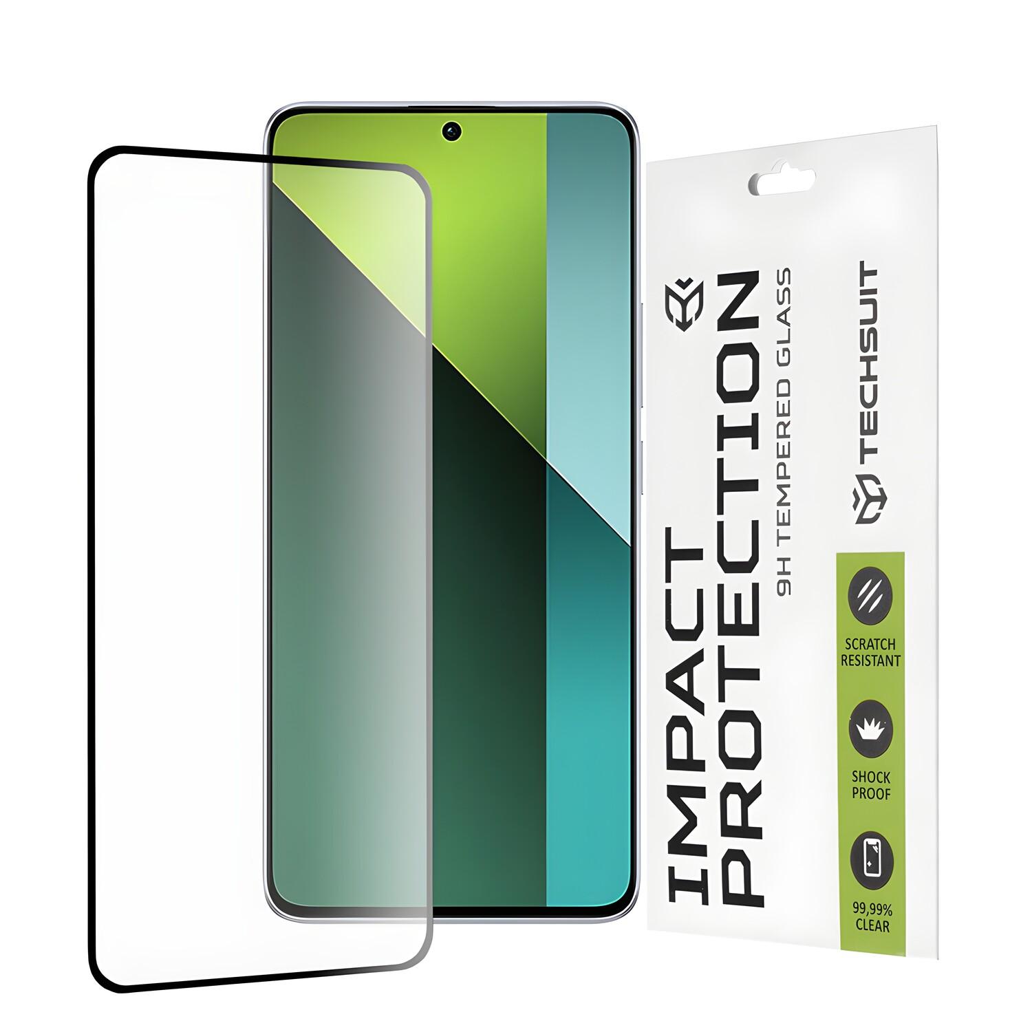 Vetro protettivo Full Cover 111D Techsuit per Xiaomi Redmi Note 13 Pro/Poco X6 Pro - Juoda