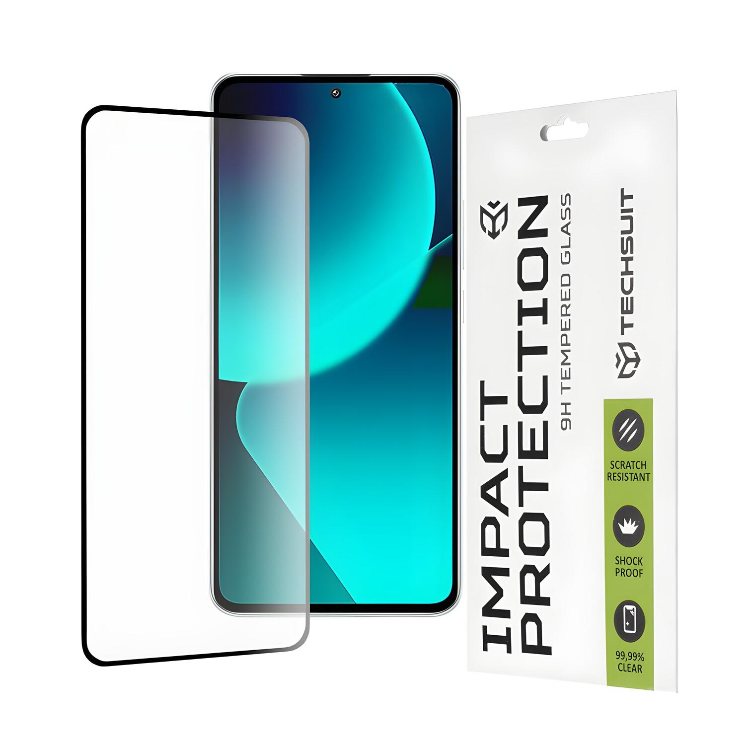 Vetro protettivo Full Cover 111D Techsuit per Xiaomi 13T/13T Pro - Juoda
