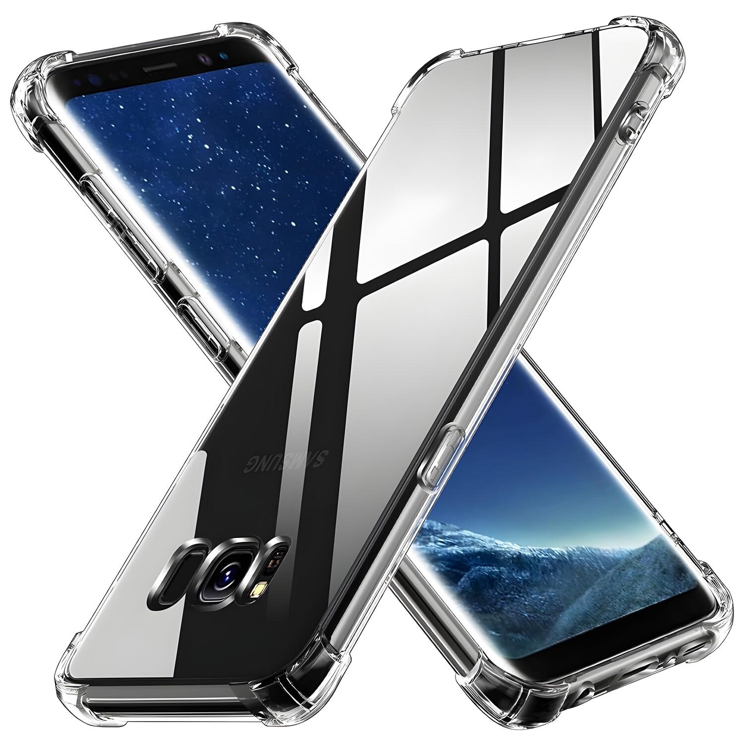 Custodia in silicone con angoli rinforzati per Samsung Galaxy S8 Plus - Permatoma