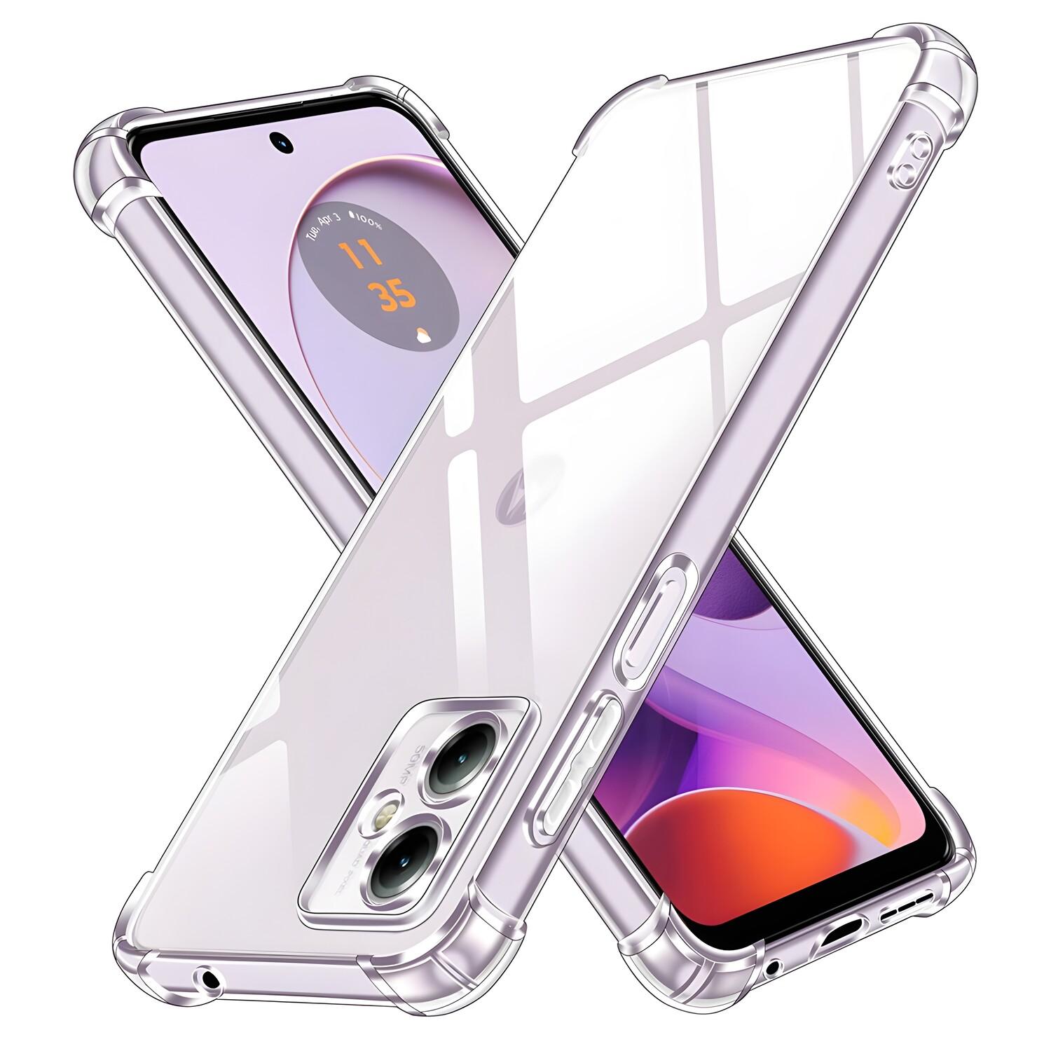 Custodia in silicone con angoli rinforzati per Motorola Moto G14 - Permatoma