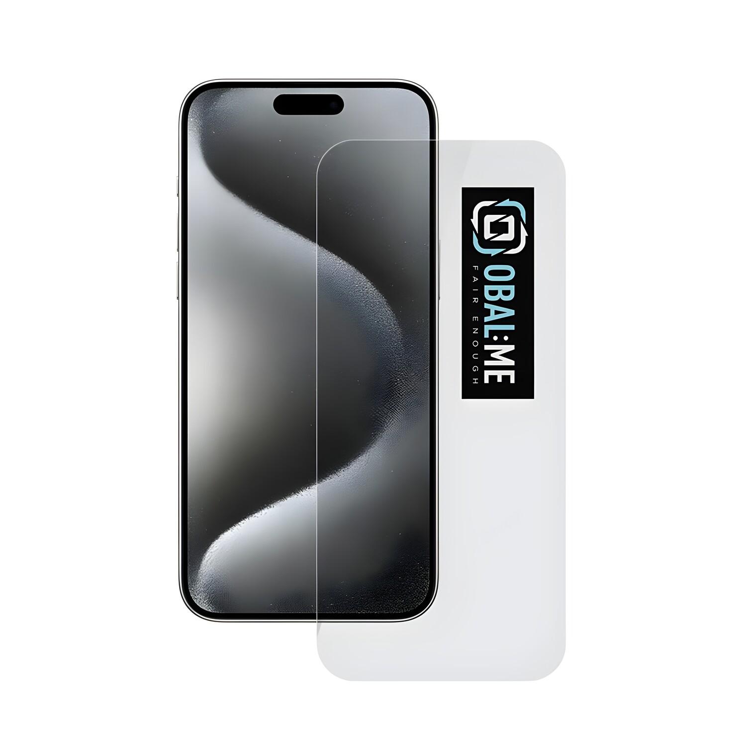 OBAL Vetro Temperato 2.5D per Apple iPhone 15 Pro Max - Permatoma