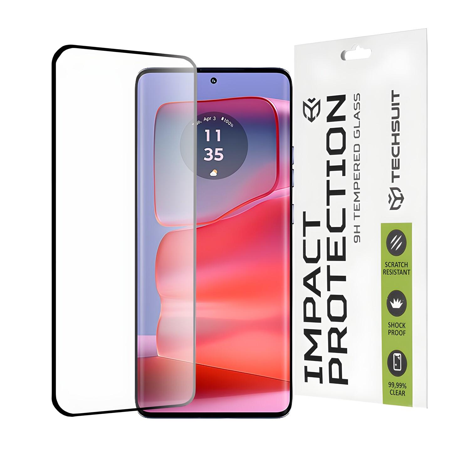 Vetro protettivo Full Cover 111D Techsuit per Motorola Edge 50 Pro - Juoda