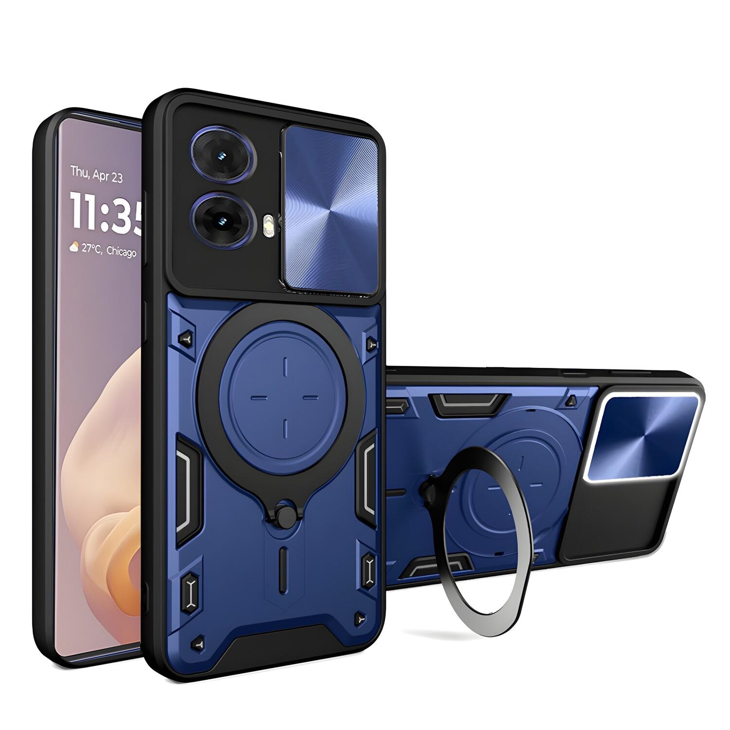 Custodia protettiva CamGuard per Motorola Moto G85 - Mėlyna
