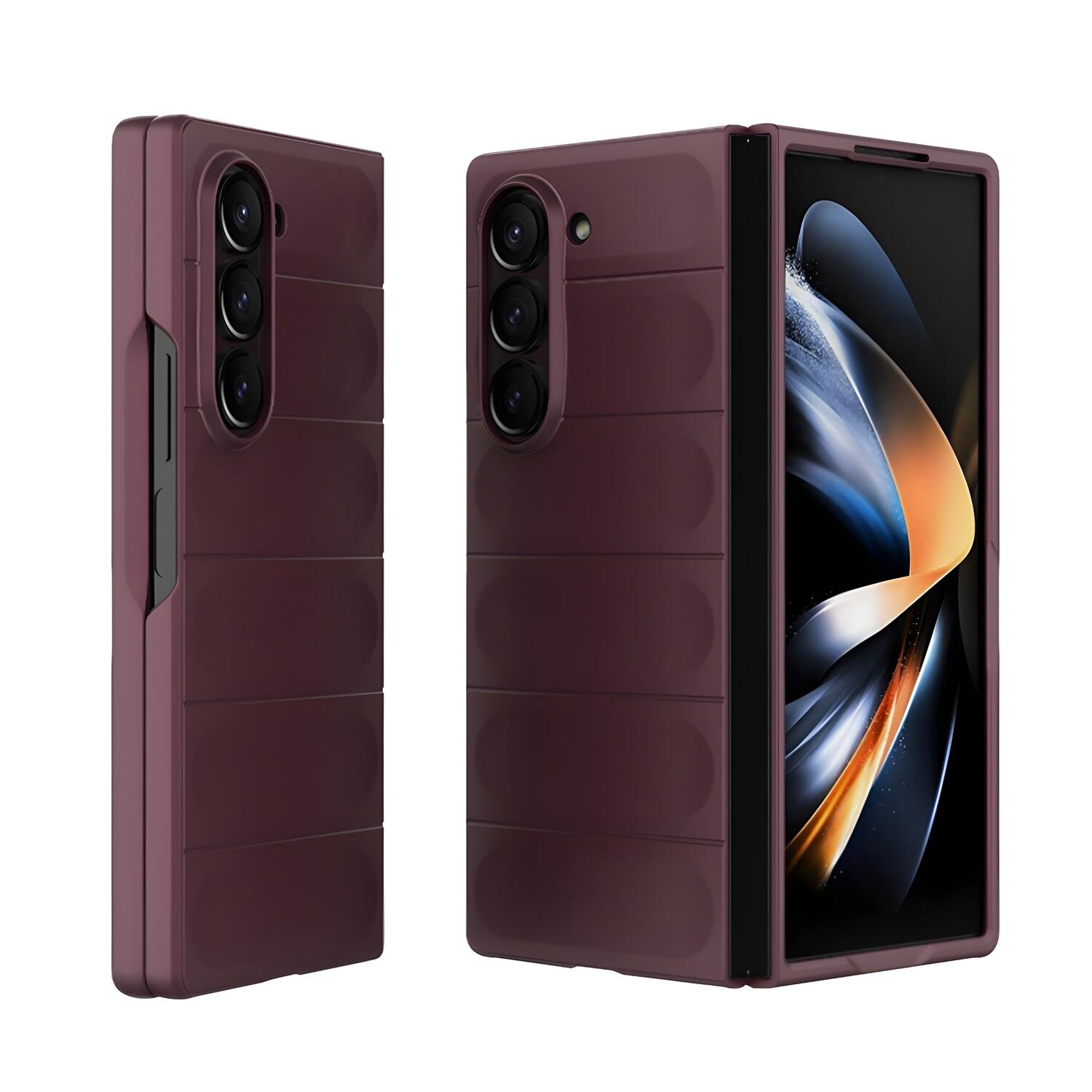 Custodia Magic Shield per Samsung Galaxy Z Fold 6 - Bordo