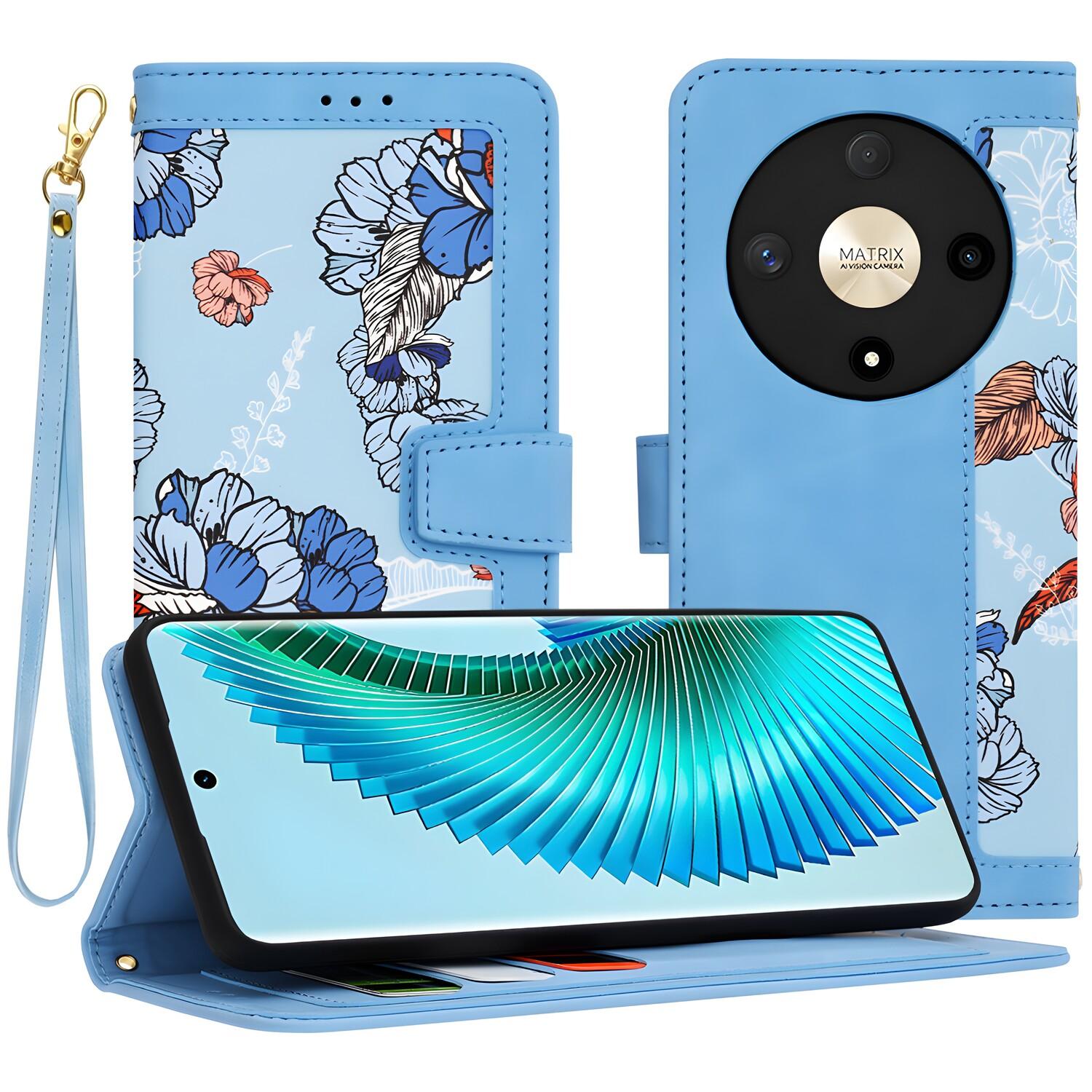 Techsuit FlipCraft custodia per Honor Magic6 Lite - Mėlyna