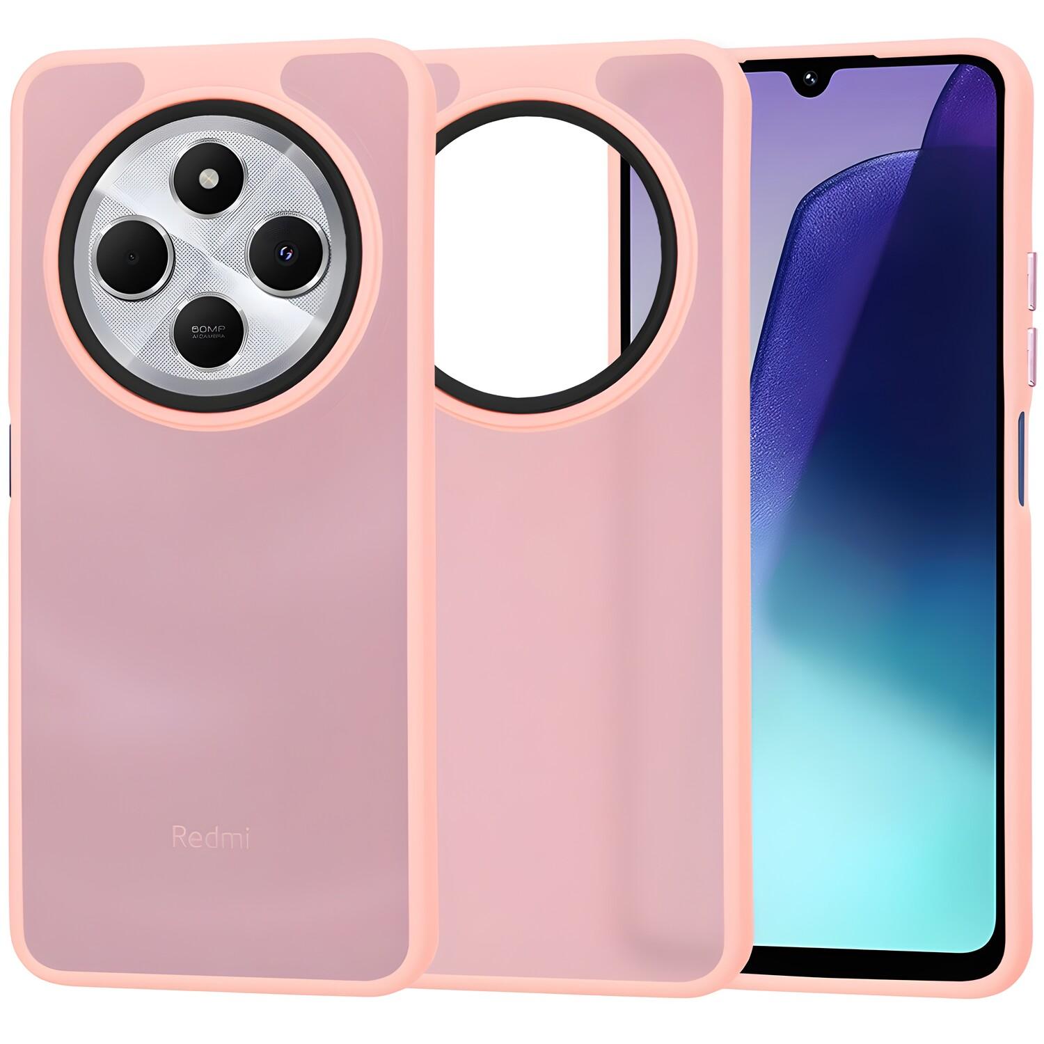 Custodia Techsuit HaloFrost Series per Xiaomi Redmi 14C/Poco C75 - Rožinė