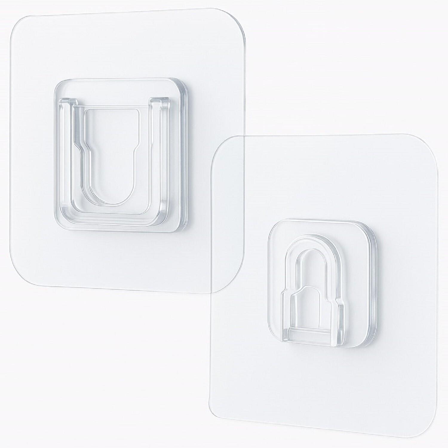 Supporti adesivi universali - 10 pz - Trasparente