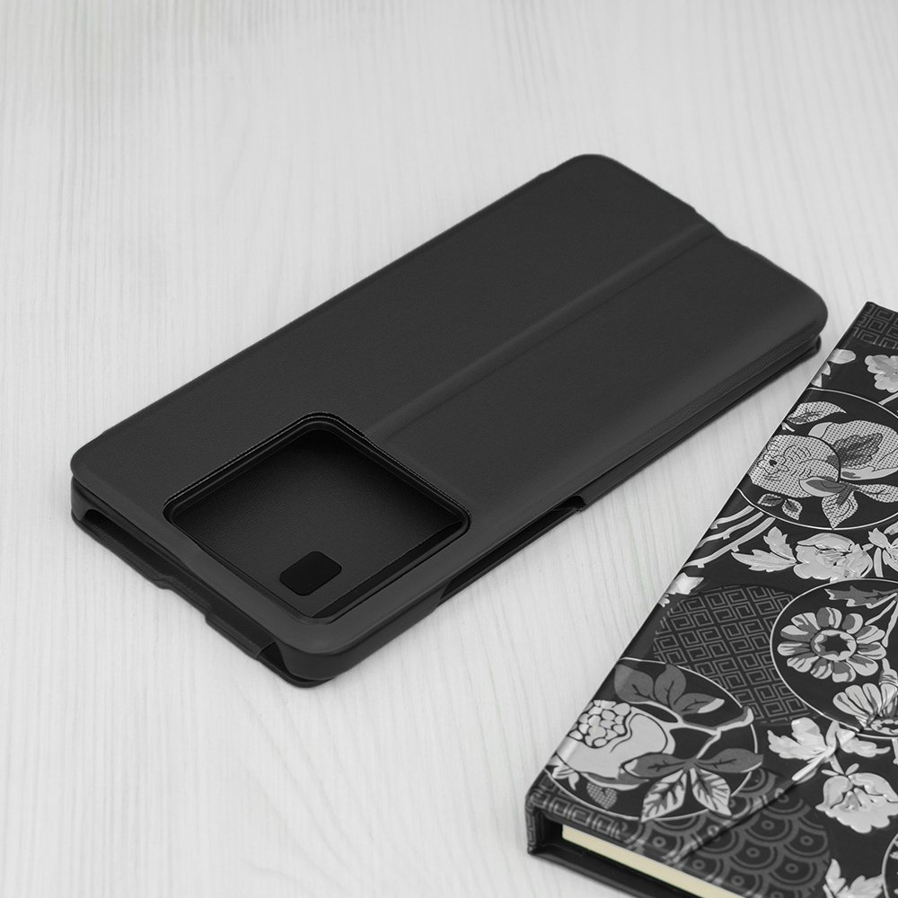Custodia a libro elegante View Case per Xiaomi 13T/13T Pro - Nero