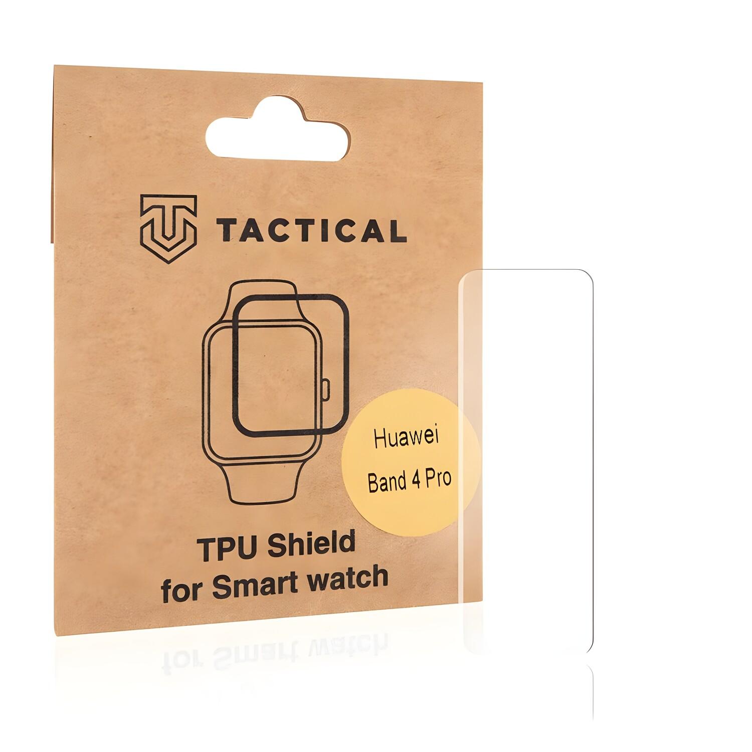 Folia/Hodinky Tactical TPU per Huawei Band 4 Pro - Permatoma