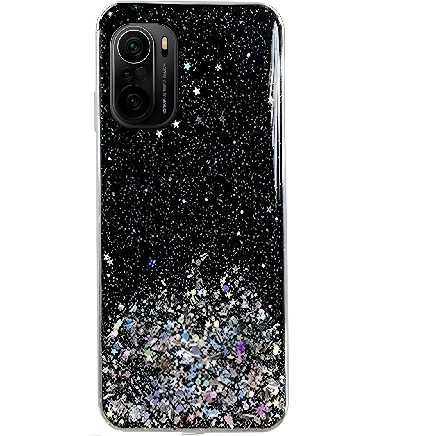 Wozinsky Star Glitter Custodia in Silicone per Xiaomi Mi 11 - Juoda