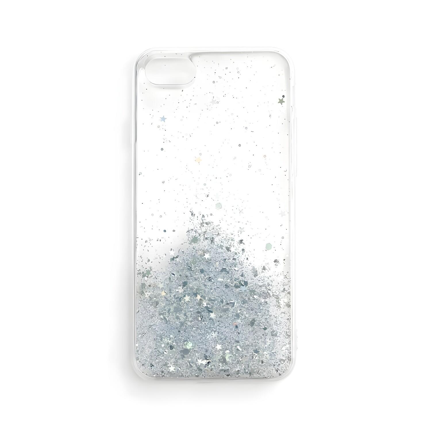 Wozinsky Star Glitter Custodia in Silicone per Samsung Galaxy S21 5G - Permatoma