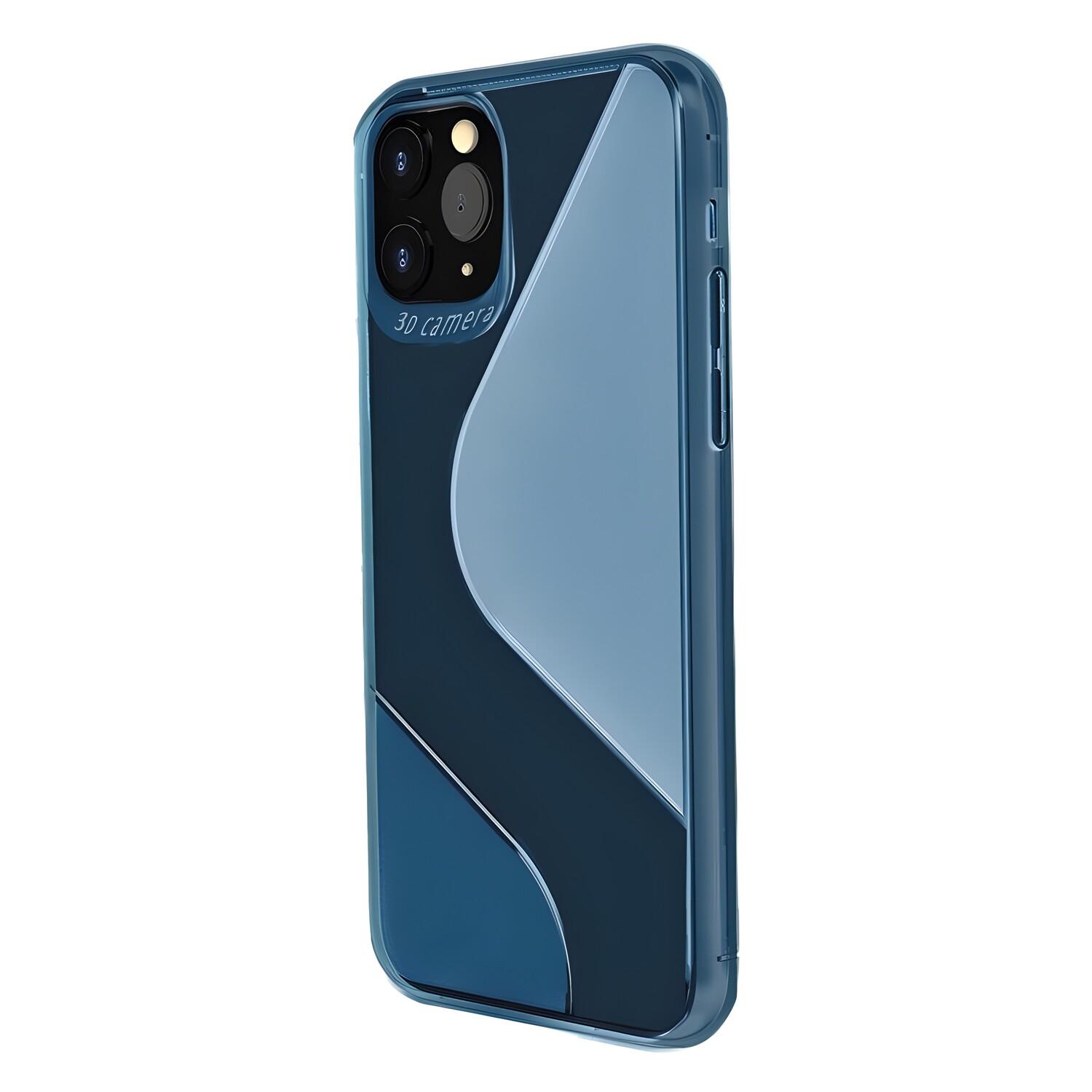 Custodia S-Case TPU per Huawei P Smart 2020 - Mėlyna