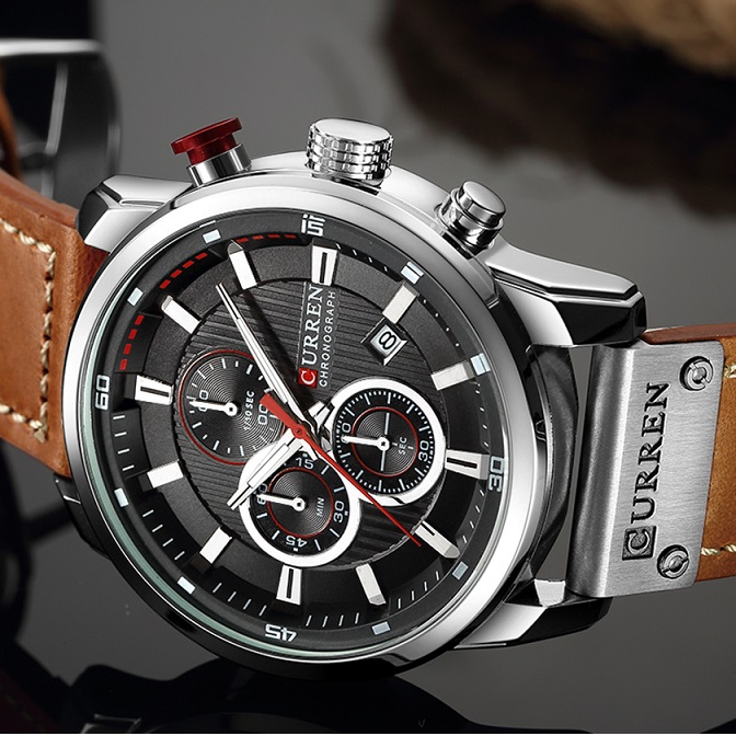 Orologio CURREN - Marrone / Argento