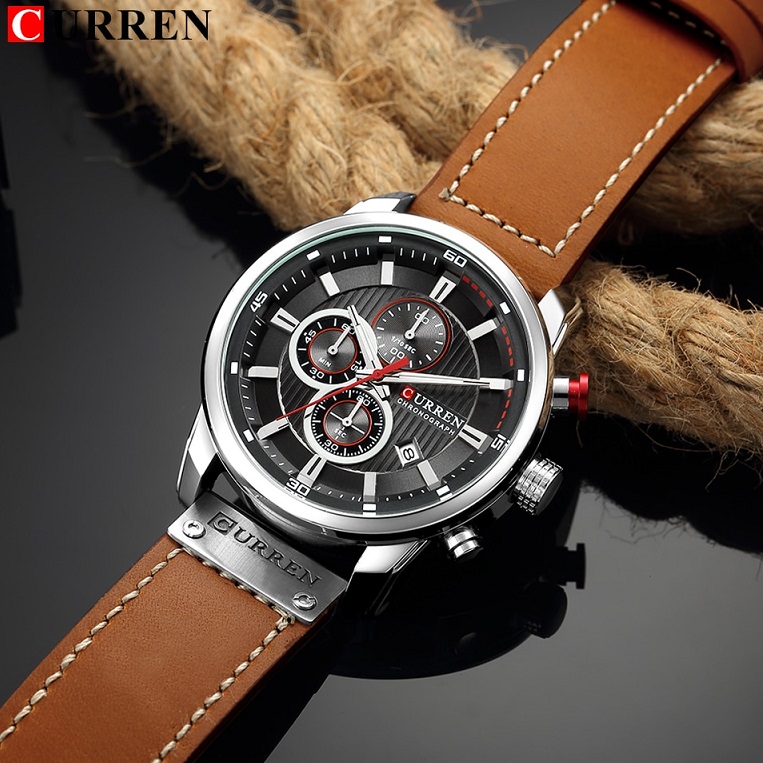 Orologio CURREN - Marrone / Argento