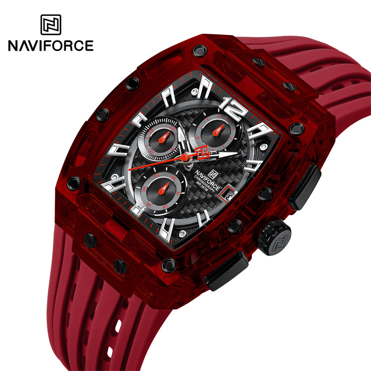 Orologio NAVIFORCE SI-38620 - Arancione / Nero