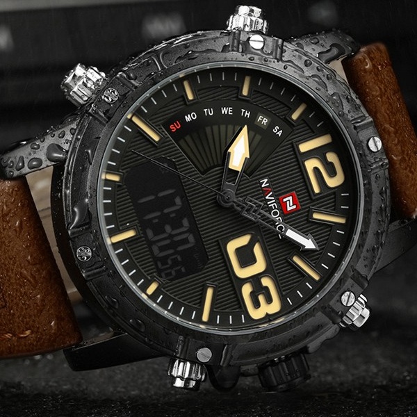 Orologio NAVIFORCE WA-2847 - Marrone Scuro / Grigio